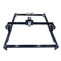 Mini Machine à graver Laser pour CNC, 40x50cm, 2 axes, graveur de bureau, routeur à bois, imprimante + lunettes Laser, bricolage, w