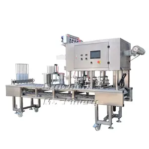 Jelly Cup Filling Sealing Machine Automatic Sealing Jelly Cup Filling Sealing Machine Dipping Sauce Packing Machinery