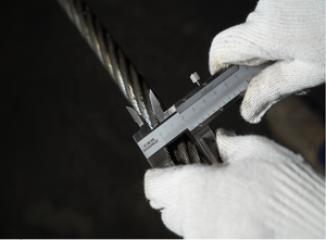 6*19 7*19 6*36 19*7 WRC FC亜鉛メッキ非亜鉛メッキ鋼ワイヤーロープ金網製造用 - Product Image 2