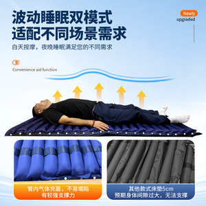 ที่นอนลมป้องกันแผลกดทับ หนา 50 มม. ทำจาก PVC สำหรับผู้สูงอายุและผู้ป่วยอัมพาต ใช้ในบ้าน - Product Image 5