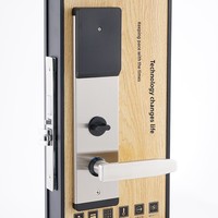 Serrure de porte d'hôtel, carte-clé RFID, application TTLock, serrure intelligente, entrée sans clé en acier inoxydable pour hôtel, appartement