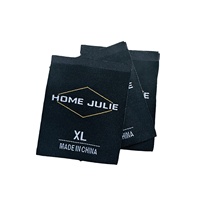 Étiquette de lavage personnalisée avec logo, impression flexographique pour accessoires de jouets, matelas, vêtements, sous-vêtements, étiquette tissée