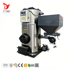 מחולל קיטור אנכי לביומסה מדגם Zhongfei LHG עם יכולת הסתגלות רחבה לדלק עבור פלטים ושבבי עץ - Product Image 1