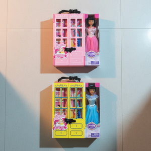 Set de Decoración de Armario para Muñecas Princesa de Vinilo de Lujo, Estructura Moldeada por Soplado, Modelo Unisex, Juguete, Suministro Transfronterizo - Product Image 1