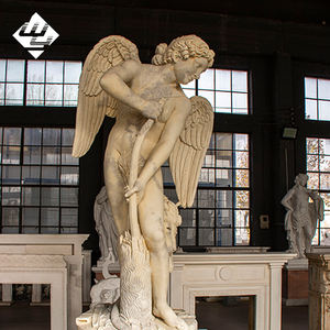 ประติมากรรมเทพซุสแกะสลักด้วยมือ ขนาดเท่าคนจริง สำหรับตกแต่งภายนอกบ้าน หรือตกแต่งบ้าน สไตล์โบราณ ทำจากหินธรรมชาติ - Product Image 2