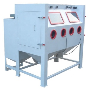 Sandblasting Cabinet with Dust Collector for Long Part - Product Image 1