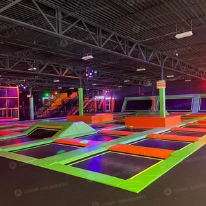 Parque <span class=keywords><strong>de</strong></span> Trampolines Personalizado Directo <span class=keywords><strong>de</strong></span> Fábrica para Niños y Adultos, Parque <span class=keywords><strong>de</strong></span> Aventuras Interior con <span class=keywords><strong>Parkour</strong></span>, Certificado <span class=keywords><strong>de</strong></span> Alta Capacidad - Product Image 4