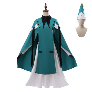 Disfraz de Cosplay de Anime Witch Hat Atelier Coco Agott, Sombrero, Capa, Uniforme, Vestido, Medias, para Fiesta de Halloween para Mujeres - Product Image 3