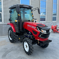 Mini tracteur agricole 4x4 OEM, mini tracteur à roues agricoles, fournisseur direct pour une utilisation sur les petites exploitations agricoles