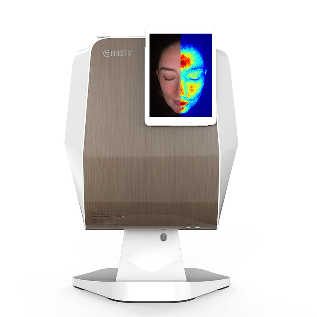 For Meicet Professional Portable UV Light Facial Skin Analyzer Face Analyser Wrinkle Analysis Pigment Scanner Tester Machine