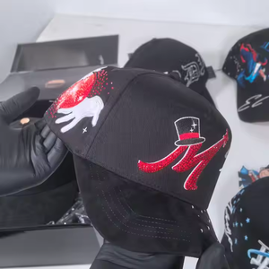 Оригинальные замшевые бейсболки 31 El Mago (Thirty One Hats) с индивидуальным логотипом, 5 панелей, оптом, в наличии - Product Image 1