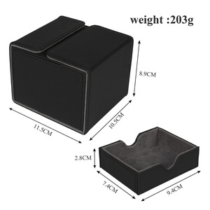 Boîte de rangement pour <span class=keywords><strong>cartes</strong></span> de jeu en forme de trompette, personnalisable, fabriquée à Shenzhen, avec couvercle magnétique, pour <span class=keywords><strong>cartes</strong></span> de jeu - Product Image 3