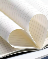 Carnet personnalisé OEM ODM avec couverture en papier couleur, pages intérieures A3/A4/A5/A6, reliure cousue, impression offset, agenda avec emballage personnalisé