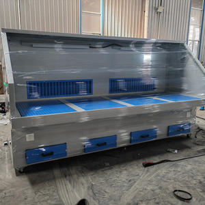 Industriële afzuigtafel voor slijpen, metaalpolijsten, stofafzuiging, stalen frame, nieuwe stofafzuiger - Product Image 6