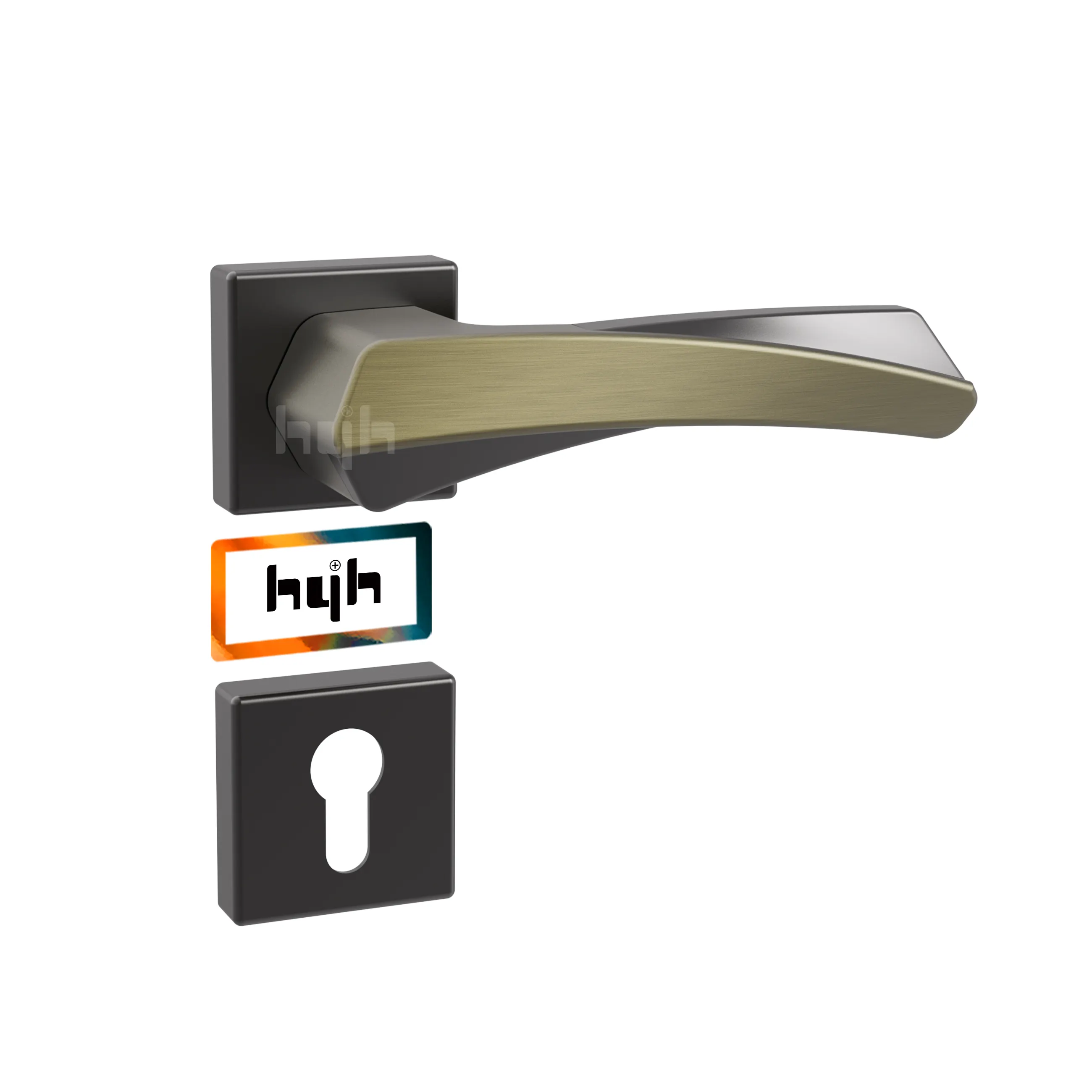 Guangdong-hyh Hardware Single Latch Hotel Schlafzimmer schloss Smart Design Hebel griffs chloss