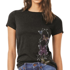 Bán Buôn Hoa Đẹp Bướm <span class=keywords><strong>Hotfix</strong></span> Rhinestone <span class=keywords><strong>Motif</strong></span> Cho Quần Áo - Product Image 5