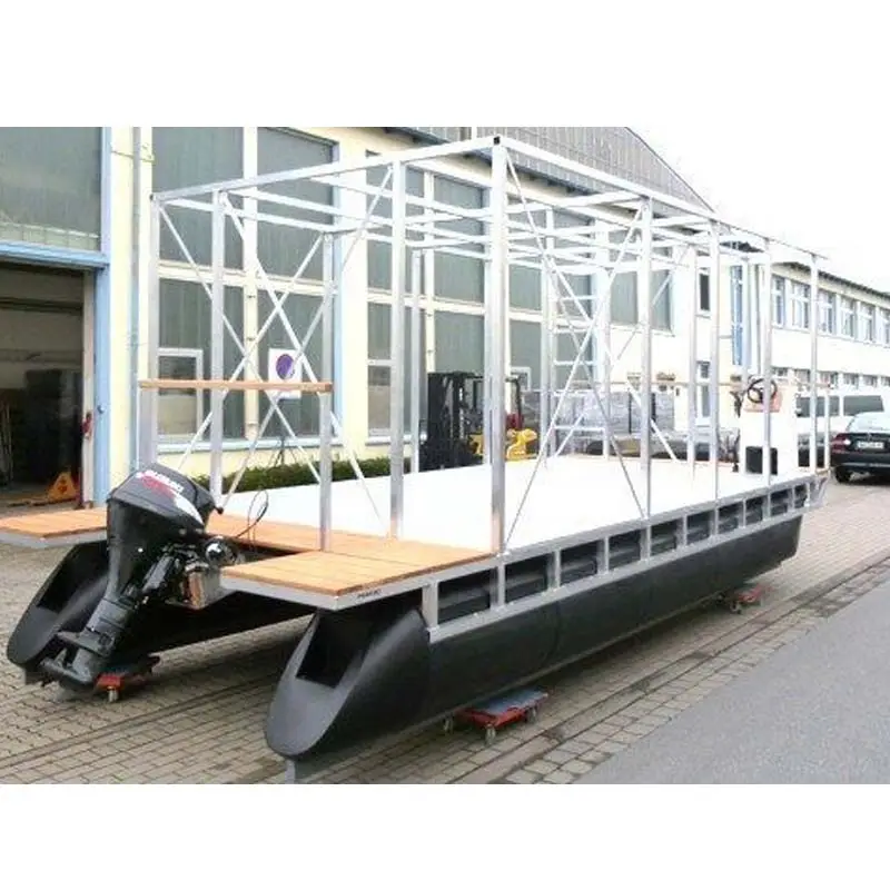 DIY hausboot ponton plattform für schwimm haus