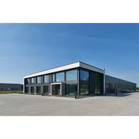 Structure en acier personnalisée, charpente portique, construction préfabriquée, conception de bâtiment sportif