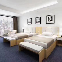 Meubles de chambre d'hôtel au Design moderne, mobilier d'appartement complet