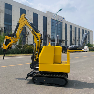 China Nueva Mini Excavadora sobre orugas Eléctrica 0.6Ton 1 Ton 1,5 Ton 2 Ton Mini Excavadora eléctrica con CE - Product Image 1