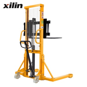 Xilin грузоподъемность 500 кг 1000 кг Высота подъема 1,6 м тонны 1 тонна ручной штабелер с пеленальными ножками - Product Image 2