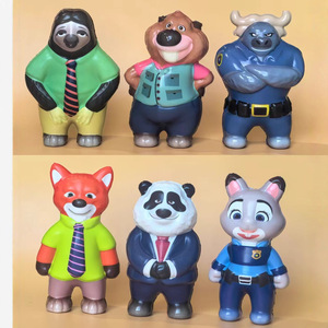 พวงกุญแจตุ๊กตาสัตว์การ์ตูนนุ่มนิ่ม บีบแล้วคืนรูปช้าๆ ของเล่นคลายเครียด 24 แบบ รูปทรง 3 มิติ พกพาสะดวก - Product Image 4