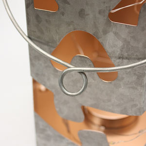 Confiança Halloween Abóbora Lanterna Outdoor Home Decoração Material Ferro - Product Image 3