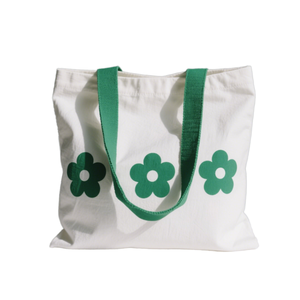 Hot Selling Reusable Recycled Cotton Canvas Cartoon Folding Tote <b>Bag</b> Custom Printed Logo Eco Friendly Shoulder Closure <b>Long</b> - Product Image 1