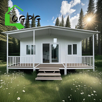 Maison mobile de luxe préfabriquée en conteneur extensible, norme australienne, 40 pieds ou 20 pieds, deux chambres, en acier léger, portable