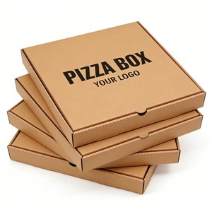 Boîte à <span class=keywords><strong>pizza</strong></span> ventilée multi-tailles recyclable, emballage alimentaire jetable pour restaurant à emporter, boîte alimentaire pour <span class=keywords><strong>pizza</strong></span> de 8/10/12 pouces - Product Image 5