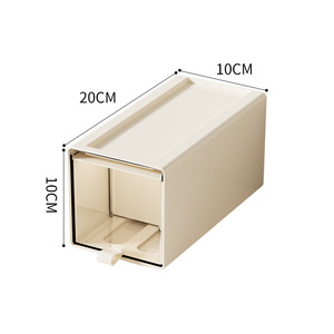 Boîte de présentation pour figurines - Boîte de rangement anti-poussière de type <span class=keywords><strong>tiroir</strong></span> pour la maison - Boîte de rangement et d'organisation transparente - Product Image 3
