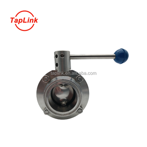 Taplink CF8สแตนเลส1นิ้ว/CF8M ไฮดรอลิกวาล์วผีเสื้อแผ่นคู่ LUG ประเภทเวเฟอร์สำหรับก๊าซอุตสาหกรรมทั่วไป - Product Image 3