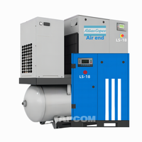 Compresseur d'air 12,5 bar, tête 4KW 5,5KW 18KW 15KW 12,5 bar