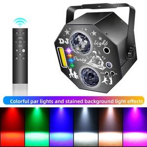 <span class=keywords><strong>Projecteur</strong></span> de Scène Laser LED 7-en-1 Mini Boule Magique 96 Motifs DJ Fête Alimenté par USB RVB/Blanc/<span class=keywords><strong>UV</strong></span> <span class=keywords><strong>Lumière</strong></span> <span class=keywords><strong>Noire</strong></span> - Product Image 3