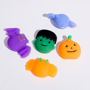 Custom Fidget Toy-Creative Halloween <b>Squeeze</b> - Pumpkin Ghost Mochi Stress-Relief Soft Gel <b>Ball</b>-Mochi Toy - Product Image 2