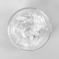 Taille #000-5 Capsule végétale dure vide Shell Clear Vegan HPMC Capsules