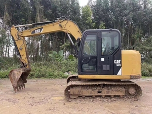 <span class=keywords><strong>Mini</strong></span>-excavatrice sur chenilles hydraulique d'<span class=keywords><strong>occasion</strong></span> de 7 tonnes Caterpillar 307E modèle 2018 Moteur/Pompe en bon état Fonctionnement réduit - Product Image 1