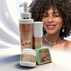 Ensemble de soins de la peau du visage anti-âge, éclaircissant et illuminant, beauté naturelle OEM, produits de soins de la peau pour femmes, étiquette privée - Product Image 1