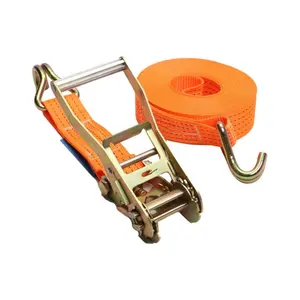 Multi Function Heavy Duty Webbing Tie Down Straps Cam Buckle Ratchet Lashing Belt Car Logistic Strap