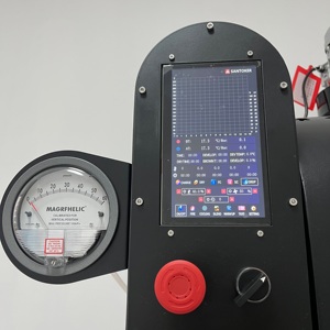 Torréfacteur à café Santoker Commercial à gaz 1kg 2kg 3kg avec écran tactile, machine à café entièrement automatique avec support artisanal - Product Image 5