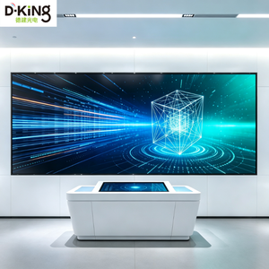 Indoor Seamless LED Display <b>Screen</b> Wall, HD No Splicing Gap LED Video Wall for Exhibition Hall Control Room - Product Image 1