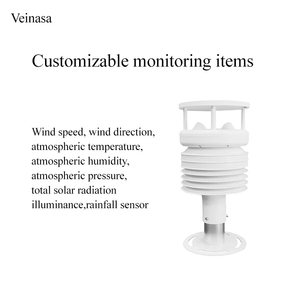 Estação Meteorológica Compacta Vws006af 6 em 1 com Sensor de Radiação Solar Fotoelétrico, Sensor de Irrigação, Chuva, Agricultura e Velocidade do Vento - Product Image 4