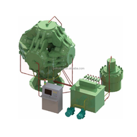 Presse hydraulique triaxiale cubique d'occasion à vendre, utilisée pour les diamants de laboratoire, les scies à fil diamanté, les TBM, les PCNB et les forets coniques PDC