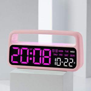 New Atmosphere Lamp Home Decoration Multi-Function Electronic LED Alarm <strong>Clock</strong> <strong>Bedside</strong> 5520 - Product Image 3