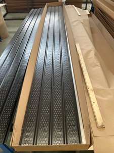 Soffite en aluminium ventilé <span class=keywords><strong>de</strong></span> qualité supérieure à 4 panneaux - Product Image 2