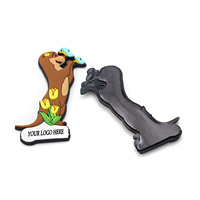 Aimant de réfrigérateur magnétique flexible et écologique, forme irrégulière, souvenirs personnalisés de Beyrouth, Liban, impression 3D, pour dropshipping