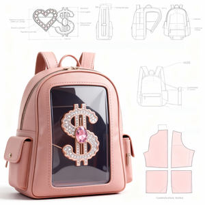 Sac Ita, faible MOQ, sac à dos anime personnalisé, sac bandoulière transparent, sac fourre-tout personnalisé - Product Image 5