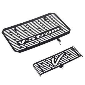 Pour SUZUKI V-Strom DL <span class=keywords><strong>1000</strong></span> <span class=keywords><strong>Vstrom</strong></span> DL1000 2002 - 2012 Accessoires de moto Protection de radiateur Grille de protection - Product Image 2
