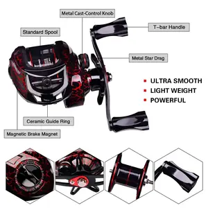 Offre Spéciale – Combo <span class=keywords><strong>Canne</strong></span> à Pêche Télescopique en Fibre de Carbone pour Eau Salée et Eau Douce avec <span class=keywords><strong>Moulinet</strong></span> <span class=keywords><strong>Spinning</strong></span> et Baitcasting – Accessoires et Outils de Pêche - Product Image 5