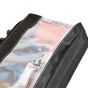 Pochette et sac à outils multifonctionnels classiques en maille imperméable, petits, transparents, en polyester, sacs à outils robustes en polyester - Product Image 5